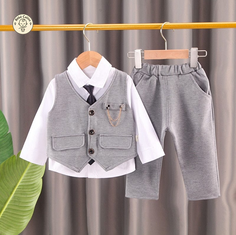 Costume 3 pieces élégant bébé