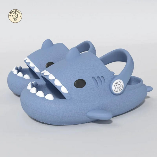 Sandales bébé garçon et filles souples requin