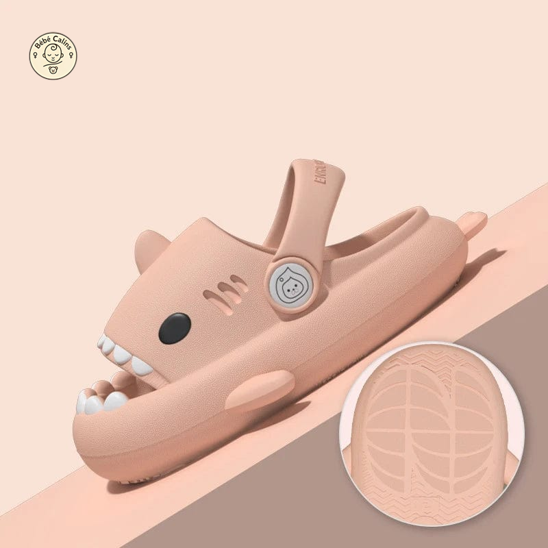 Sandales bébé garçon et filles souples requin