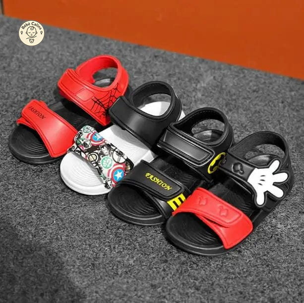 Sandales bébé garçon souples à thème