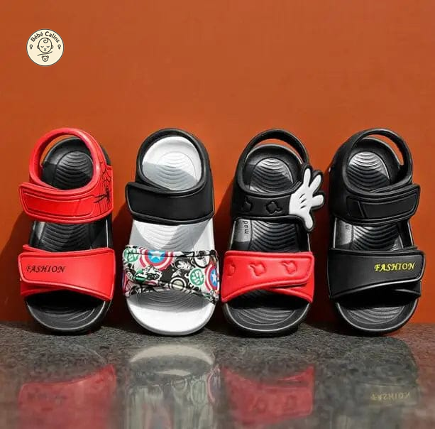 Sandales bébé garçon souples à thème