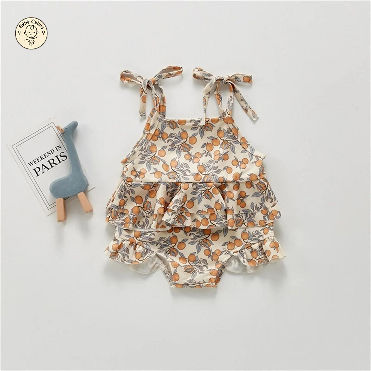 Maillot de bain bébé à imprimé floral