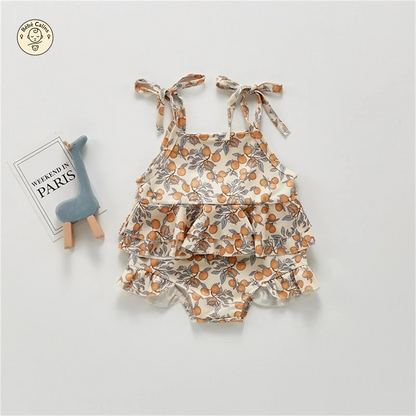 Maillot de bain bébé à imprimé floral