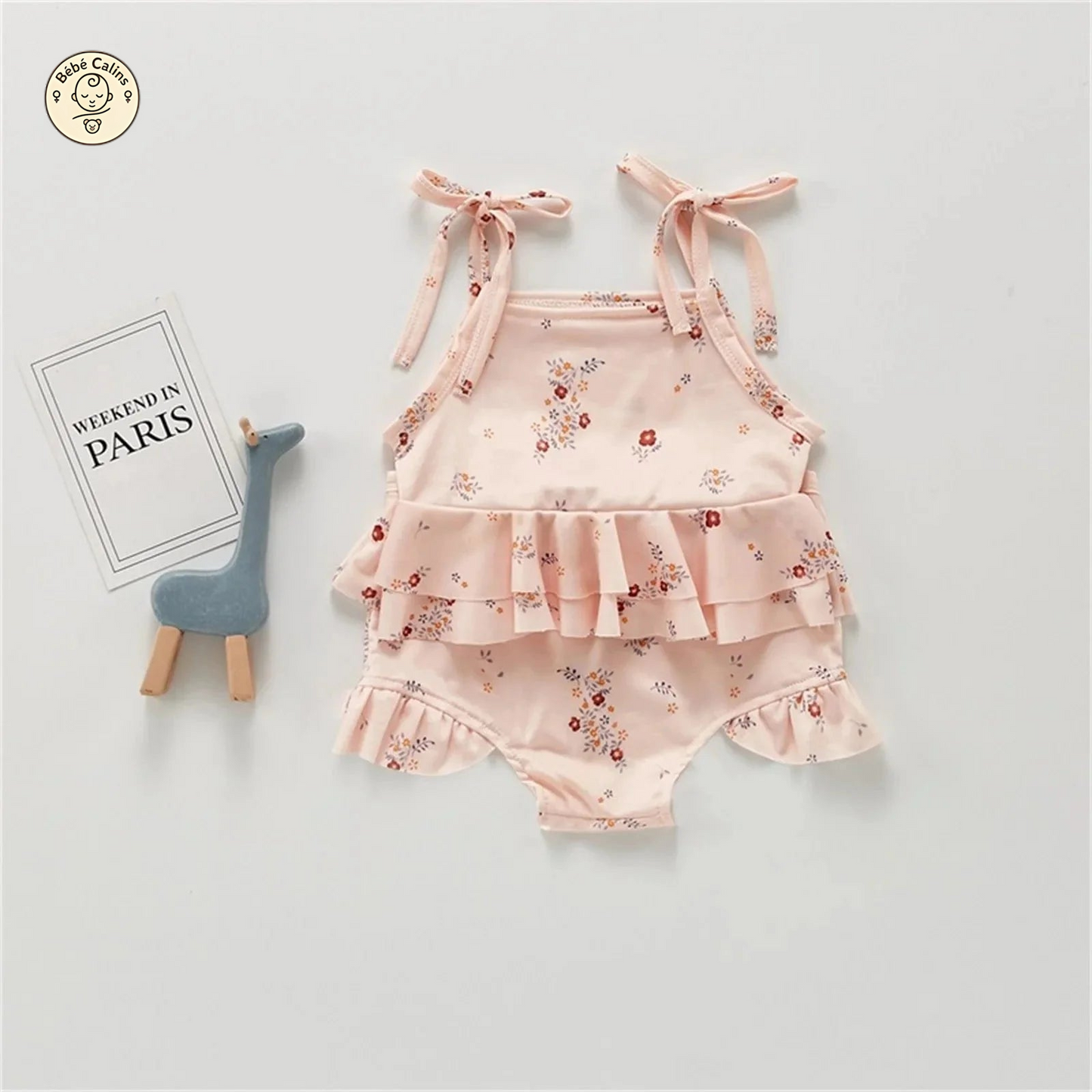 Maillot de bain bébé à imprimé floral