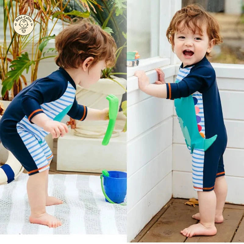 Maillot de bain une pièce bébé garçon protection UV