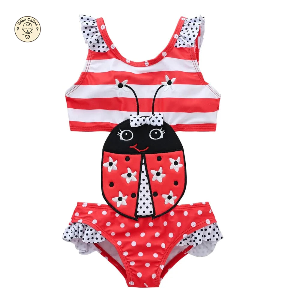 Maillot de bain une pièce mignon bébé fille