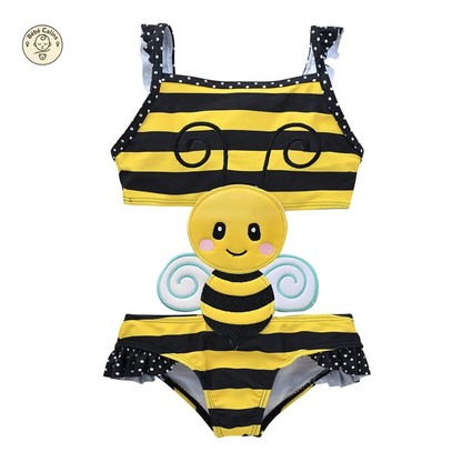 Maillot de bain une pièce mignon bébé fille