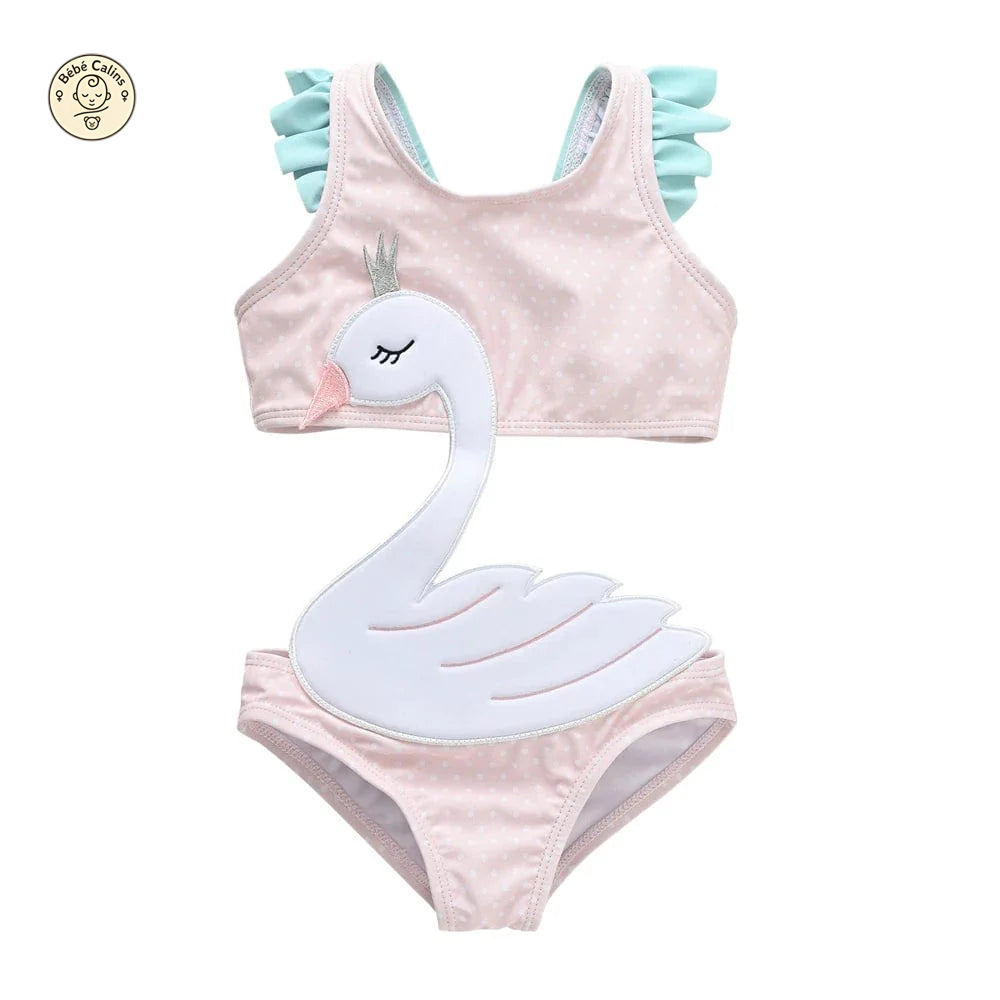 Maillot de bain une pièce mignon bébé fille