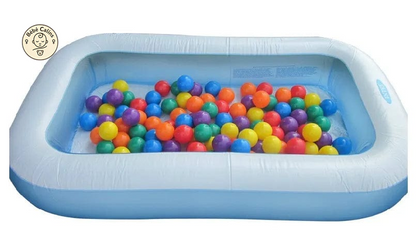 Piscine bébé gonflable rectangle à balles