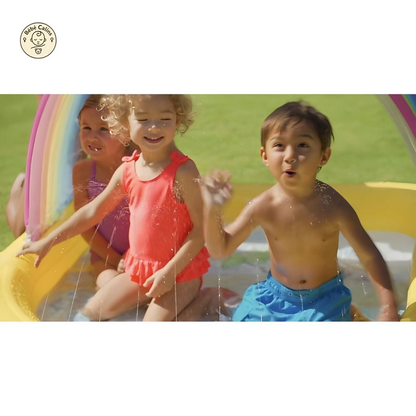 Piscine bébé gonflable avec air de jeu