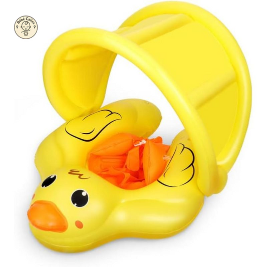 Bouée Bébé Canard Avec Pare-Soleil