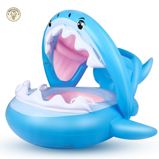 Bouée Requin Bébé avec Pare Soleil