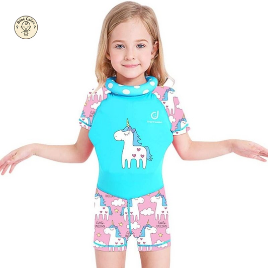 Maillot de Bain Anti UV Fille