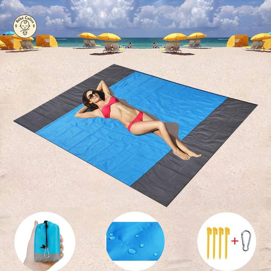Grande serviette de plage<br>imperméable