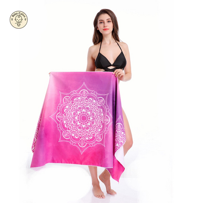 Grande serviette<br>de plage transcendante