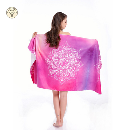 Grande serviette<br>de plage transcendante