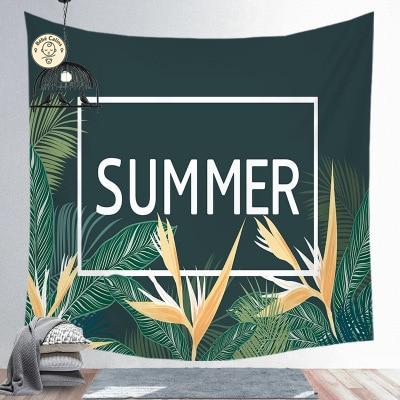 Grande serviette de plage<br>summer vibes