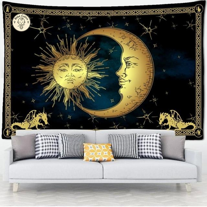 Grande serviette<Br>de plage astrale