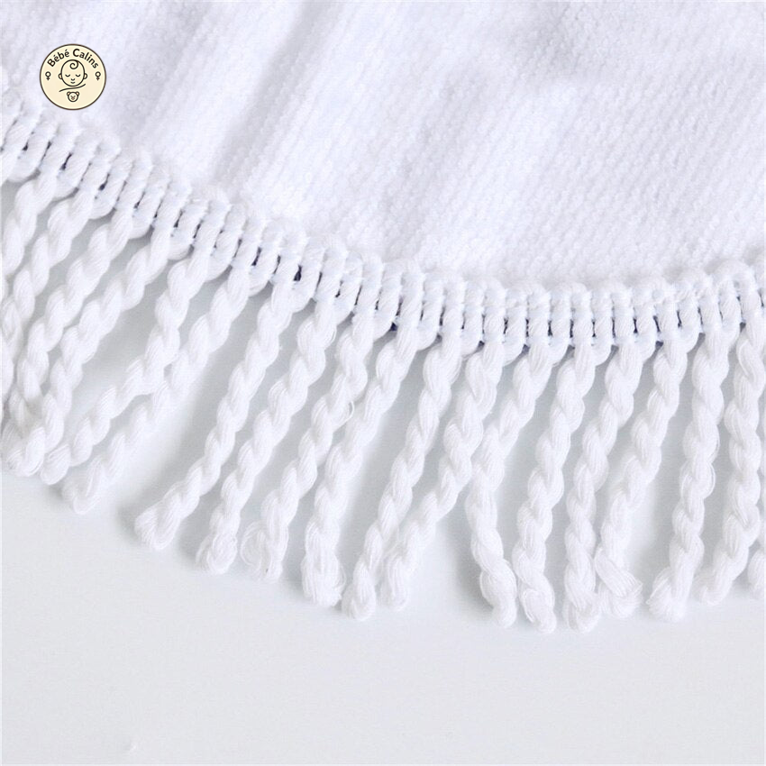 Serviette de plage<br>ronde pieuvre