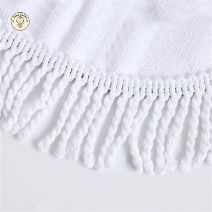 Serviette de plage<br>ronde pieuvre