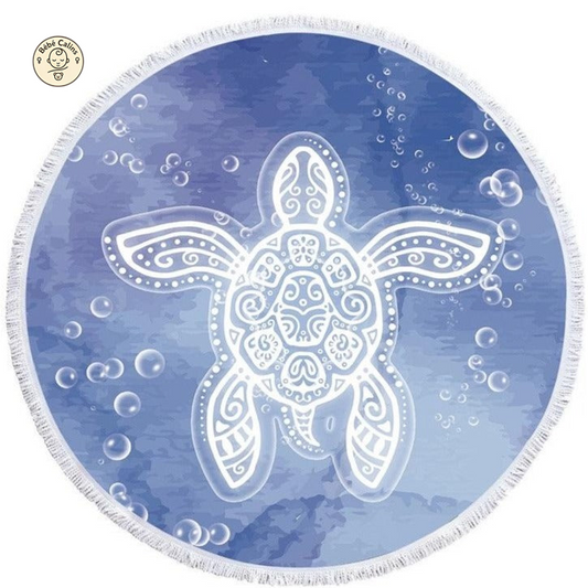 Serviette de Plage Tortue Ronde - India