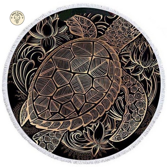 Serviette de Plage Tortue Ronde - Chimérique