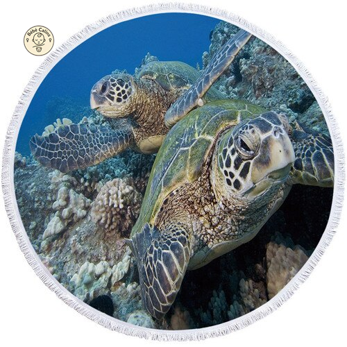 Serviette de Plage Tortue - Couple