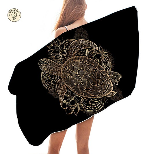 Serviette de Plage Tortue - Artistique
