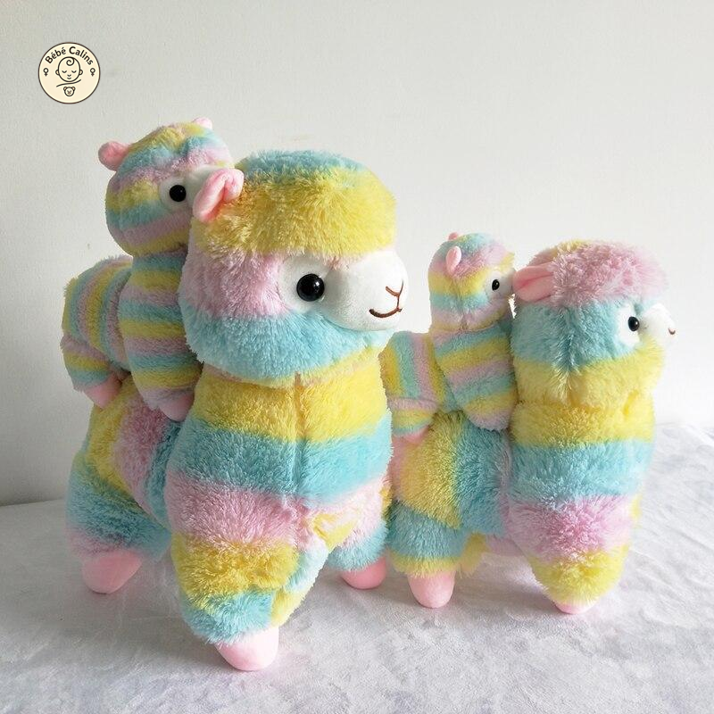 Peluche Alpaga Rainbow | Bébé Calins
