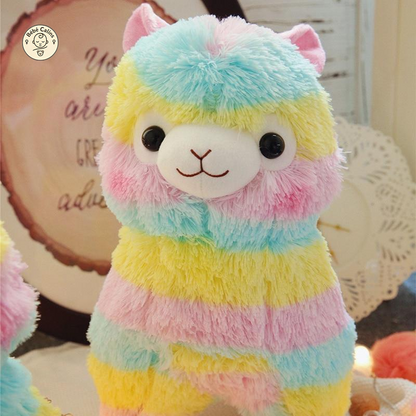 Peluche Alpaga Rainbow | Bébé Calins