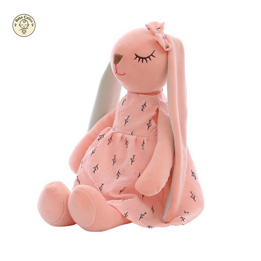 Doudou Peluche Lapin Rose | Bébé Calins