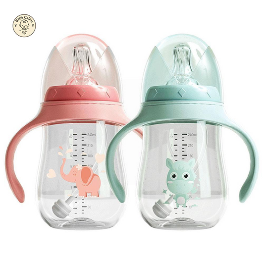 Biberon Paille 2 en 1 | Bébé Calins