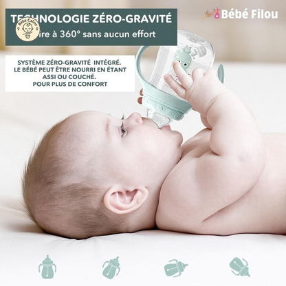 Biberon Paille 2 en 1 | Bébé Calins