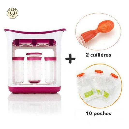 SQUEEZ'POTES - Machine à Compote Bébé | Bébé Calins