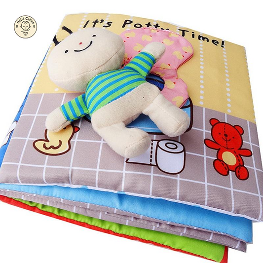 Livre d'Éveil en Tissu | Bébé Calins