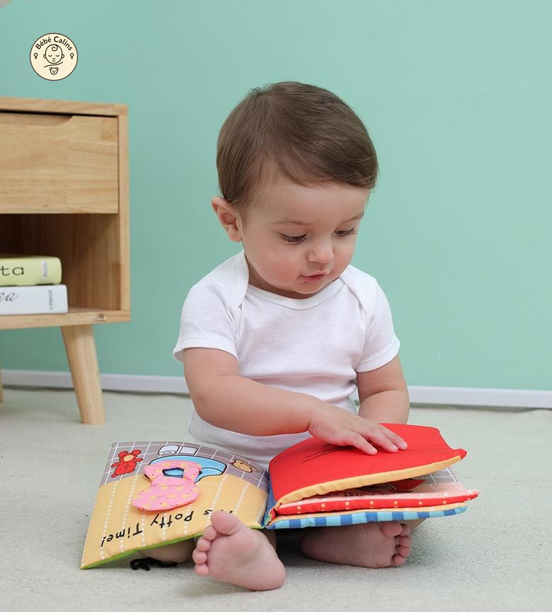 Livre d'Éveil en Tissu | Bébé Calins