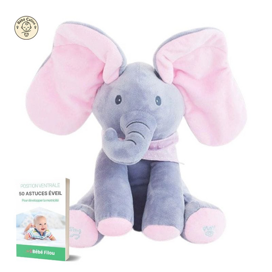 Bibou : l'Elephant Cache-Cache Musical | Bébé Calins