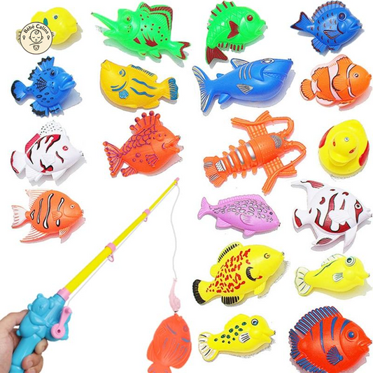 Coffret de Bain Pêche Deluxe de 21 Pièces | Bébé Calins