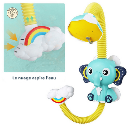 Élégante Douchette de Bain Éléphant | Bébé Calins